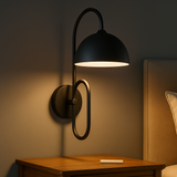 Load image into Gallery viewer, Lior Aged Brass Wall Sconce