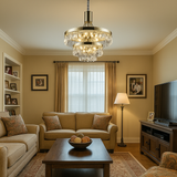 Load image into Gallery viewer, Soraya Royal Crystal Chandelier