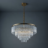Load image into Gallery viewer, Amara Multi-Tier Crystal Chandelier