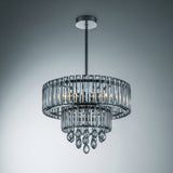Load image into Gallery viewer, Velora Garnet Orb Chandelier