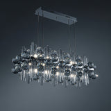 Load image into Gallery viewer, Selva Linear Prism Crystal Chandelier